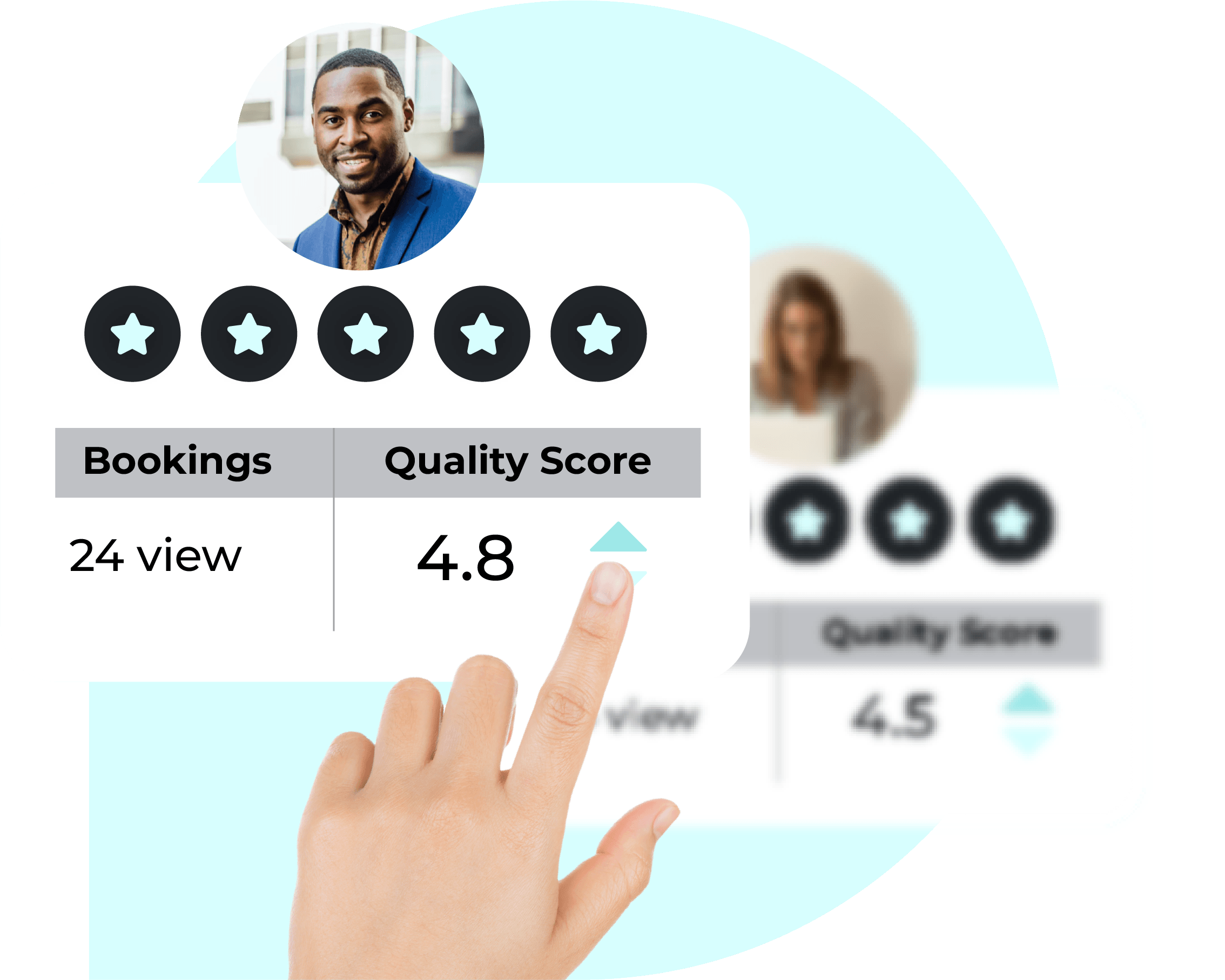 MentorDeck admin dashboard showing program metrics for university reporting